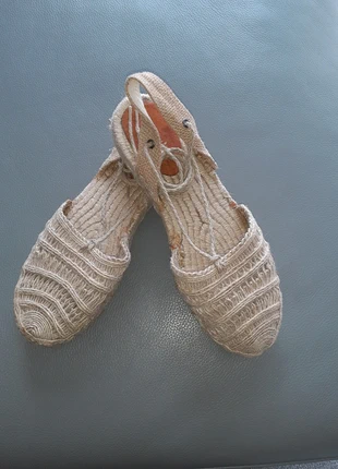 Cream Woven Ladies Espadrilles Size 40, brand: Fórmula Joven, condition: New without tags, size: 7, £1.00, £1.75 includes Buyer Protection