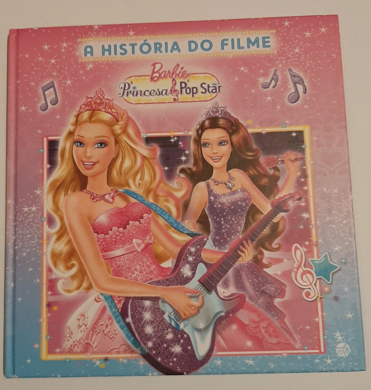 Barbie A Princesa e a Pop Star - Livro A História do Filme