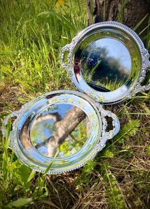 1 Plateau en acier, metal argenté, marque: Witch, état: Très bon état, 8,00 €, 9,10 € Protection acheteurs incluse