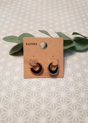 Boucles d'oreilles, brand: Satine, condizioni: Nuovo con cartellino, €3.00, €3.85 include la Protezione acquisti