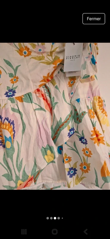 Jupe portefeuille Claudie Pierlot taille 40 neuve - photo numéro 3