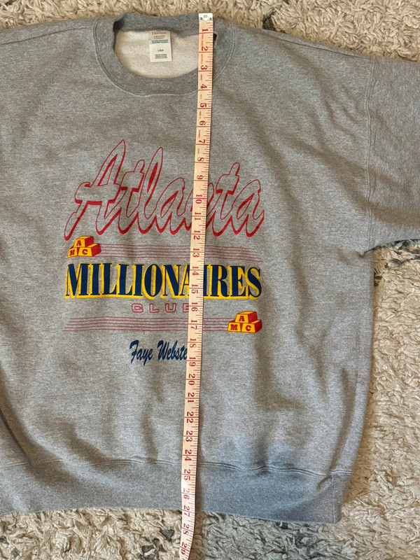 Faye Webster Atlanta Millionaire Club Grey Crewneck 5