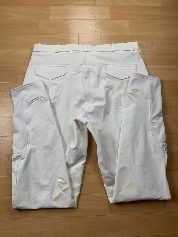 Pantalon d’équitation Time Rider – Blanc – Taille 42 - photo numéro 4