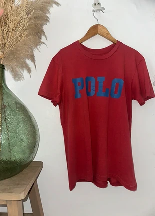 T-shirt Polo Ralph Lauren corail 100% coton - Taille S, brand: Ralph Lauren, condition: Good, size: S / 36 / 8, €4.00, €4.90 includes Buyer Protection