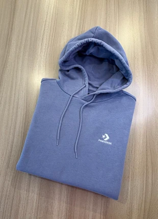 Sweat à capuche Converse – Couleur violet – Taille M, marque: Converse, état: Très bon état, taille: M, 17,90 €, 19,50 € Protection acheteurs (Pro) incluse