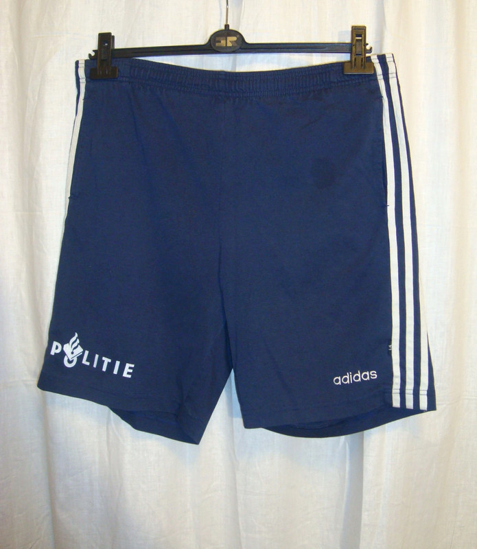 Adidas Vintage Dutch police sports shorts for men size M | Vinted