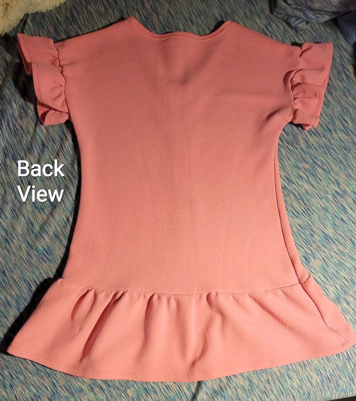 Bright Pink Girls Shirt/Dress 4