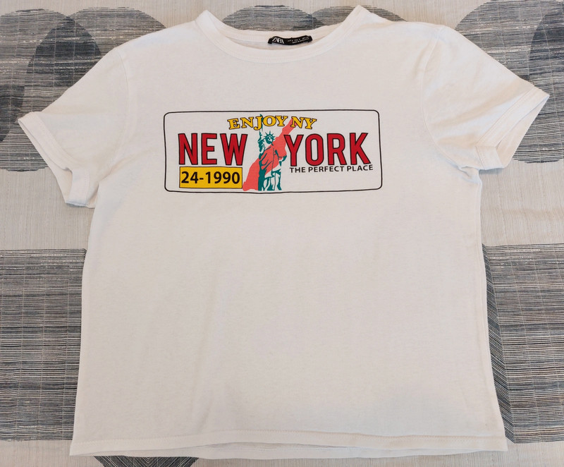Tee-shirt Zara New York Taille S. - Vinted