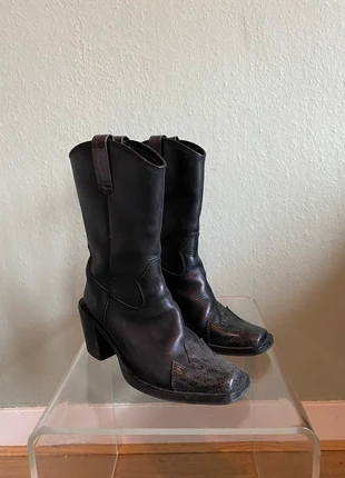 Vintage Cowboy boots, merk: Vintage, staat: Heel goed, maat: 38, € 65,00, € 68,95 inclusief Kopersbescherming