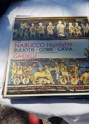 Disque 33T Nabucco Highlights, marke: Decca, zustand: Gut, größe: Einheitsgröße, 1,00 €, 1,75 € inklusive Vinted-Käuferschutz