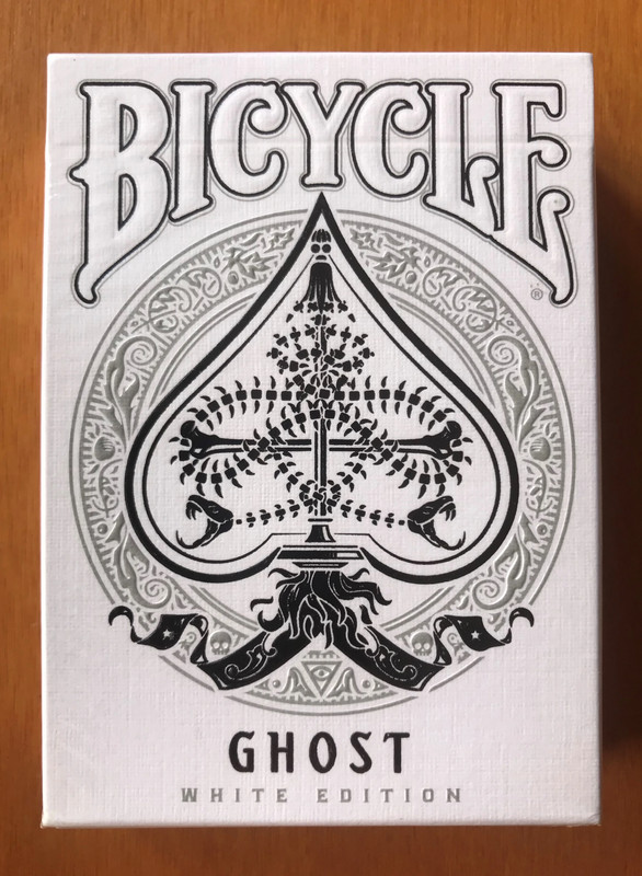 Ghost White Edition Bicycle - Ellusionist - Playing Cards - Carte da Gioco - New Nuovo 1