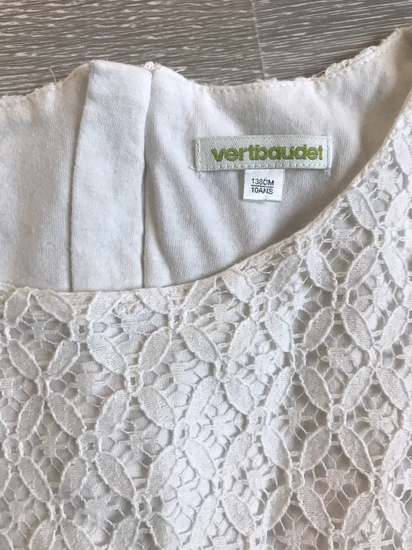Robe dentelle vertbaudet - photo numéro 2