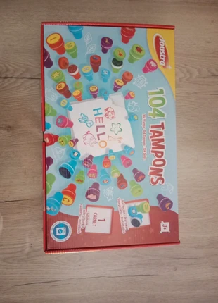 Jeux 104 tampons pré encrés, marke: Joustra, zustand: Sehr gut, größe: 3 Jahre / 98, 5,00 €, 5,95 € inklusive Vinted-Käuferschutz
