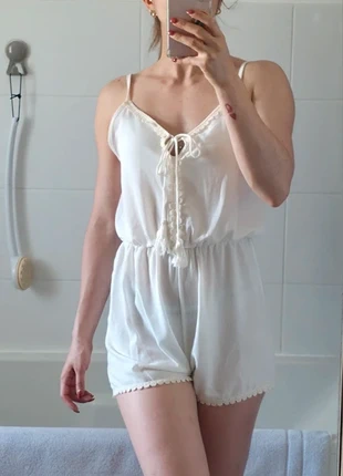 Combishort blanche 🥰, condition: Very good, size: S / 36 / 8, €11.00, €12.25 includes Buyer Protection