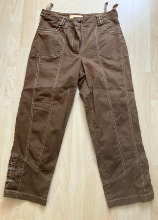 Stretchy Brown 3/4 Pants, marke: Sonstiges, zustand: Gut, größe: S / 36 / 8, 4,00 €, 4,90 € inklusive Vinted-Käuferschutz