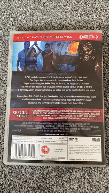 Hatched 4 Victor Crowley DVD Vinted