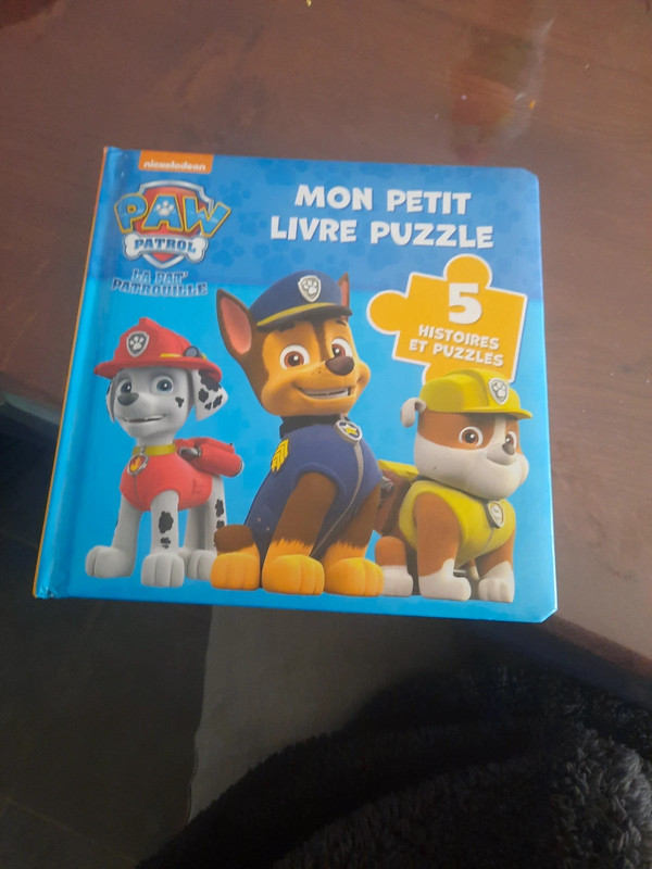 Livre puzzle paw patrol | Beebs