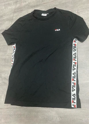 Fila-t-shirt bande brodée, brand: FILA, condition: Very good, size: S, €3.00, €3.85 includes Buyer Protection