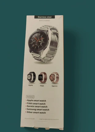 Bracelet pour montre connectée – Neuf avec étiquette, marque: Stainless steel, état: Neuf avec étiquette, 8,00 €, 9,10 € Protection acheteurs incluse