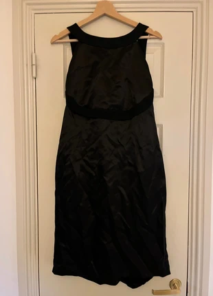 Black backless dress, brand: Gianfranco Ferré, condition: New with tags, size: L / 40 / 12, €50.00, €53.20 includes Buyer Protection