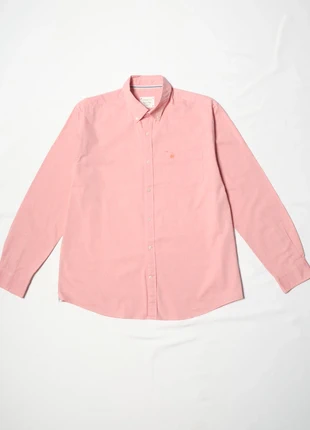 Camisa Clássica Cortefiel Rosa Manga Comprida Botões na Gola, marca: Cortefiel, estado: Muy bueno, tamaño: XL, 10,00 €, 11,20 € Protección al comprador incluida