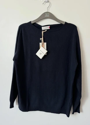 Pull Col rond bleu marine 100% cachemire taille S neuf, marque: Cachemire, état: Neuf avec étiquette, taille: S / 36 / 8, 45,00 €, 47,95 € Protection acheteurs incluse