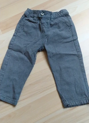 Pantalon à carreaux T12 mois, marca: Grain de Blé, estado: Novo sem etiquetas, tamanho: 9-12 meses / 74 cm, €2.00, €2.80 inclui Proteção do Comprador