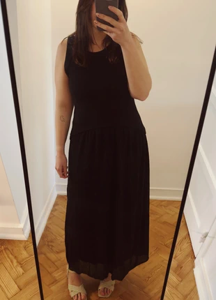 Vestido Longo Preto – ZARA, merk: Zara, staat: Heel goed, maat: M / 38 / 10, € 10,00, € 11,20 inclusief Kopersbescherming