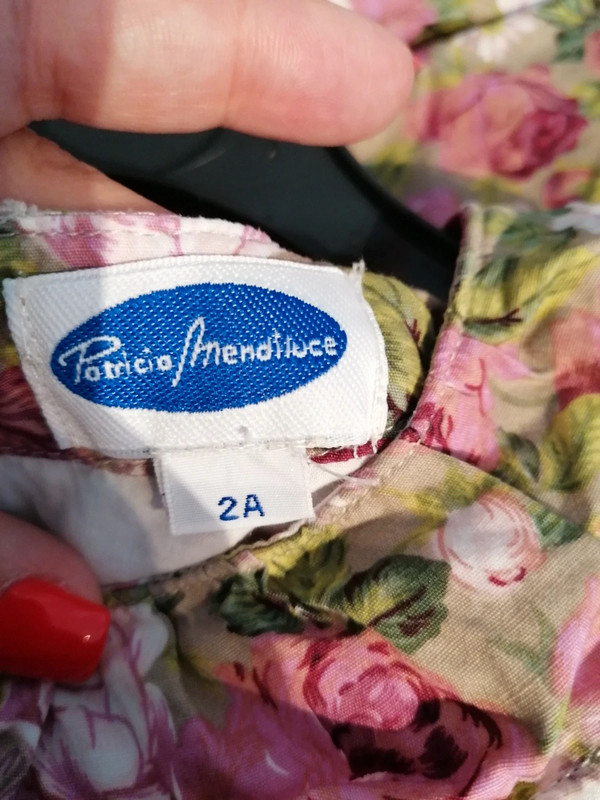 Vestido de verão para menina da marca Patricia Mendiluce - tamanho 2 anos 3