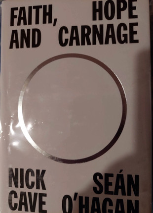 Obrázek k inzerátu: nick cave faith hope and carnage ksiazka z autografem