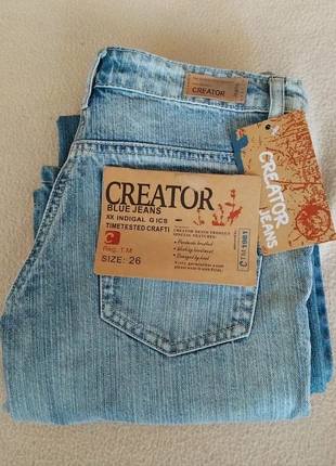 Vaqueros vinstage de mujer. Talla 36 europea y largo 103 cm. Nuevo con etiquetas, marque: Creator, état: Neuf avec étiquette, taille: S / 36 / 8, 5,00 €, 5,95 € Protection acheteurs incluse