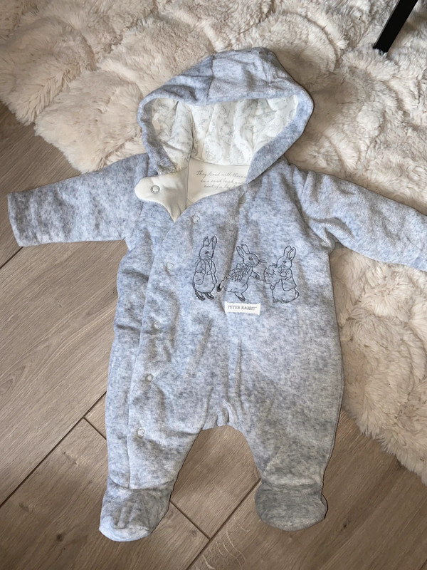 Tiny baby sale snowsuit