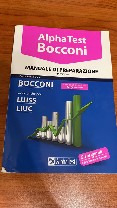 Alpha test Bocconi