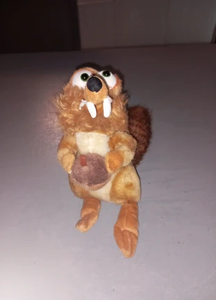 Peluche Scratchy age de glace, merk: Ice Age, staat: Goed, maat: 3 jaar / 98 cm, € 1,00, € 1,75 inclusief Kopersbescherming