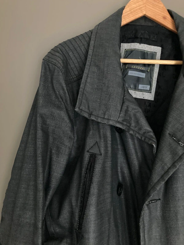 Caban homme denim enduit anthracite xl Kaporal - photo numéro 4