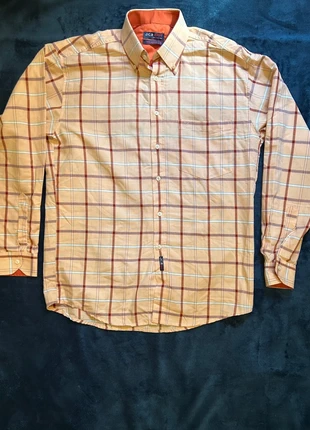 Camisa axadrezada masculina., marca: Local, estado: Muito bom, tamanho: M, €7.95, €9.05 inclui Proteção do Comprador