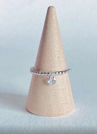 Bague argent zirconium, merk: Argent, staat: Nieuw met prijskaartje, maat: Aanpasbaar, € 12,00, € 13,30 inclusief Kopersbescherming