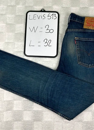 Jean Levi’s 513 Bleu W30/L32, brand: Levi's, condizioni: Ottime, taglia: IT 40 | W30, €17.99, €19.59 include la Protezione acquisti Pro