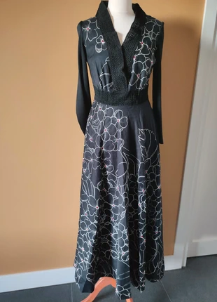 Vintage 70s dress Utria Finland, merk: utria, staat: Heel goed, maat: M / 38 / 10, € 38,00, € 40,60 inclusief Kopersbescherming