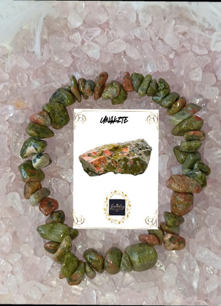 Bracelet en Unakite, brand: Natural, condizioni: Ottime, €3.45, €4.32 include la Protezione acquisti Pro
