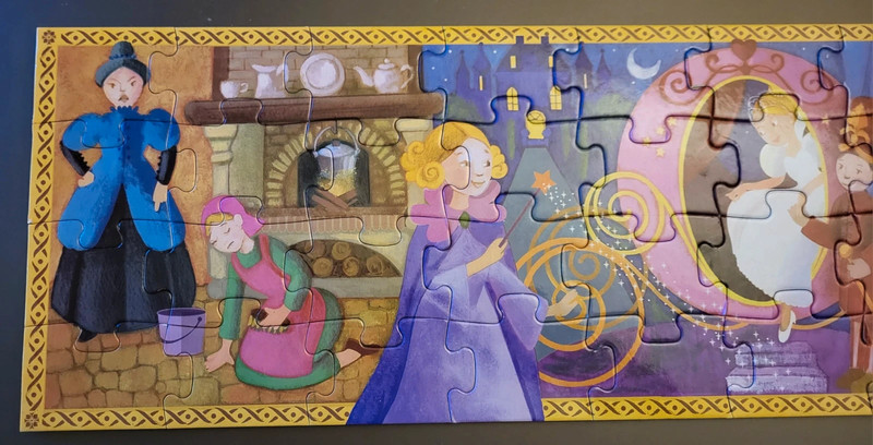 Puzzle djeco Cinderella 36 pz