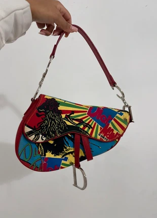 Dior Rasta mania bob marley saddle bag, brand: Dior, model: Saddle, condition: Very good, £2,500.00, £2,575.00 includes Buyer Protection