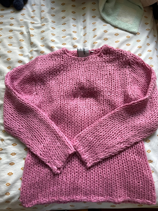 ASOS collusion pink sweater