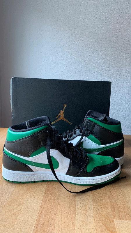 Jordan 1 discount verde con negro