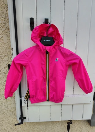 Veste parka imperméable K-way le vrai Claudette 3.0 rose fluo fushia taille 3 ans, brand: K-Way, condizioni: Ottime, taglia: 3 anni / 98 cm, €49.00, €52.15 include la Protezione acquisti