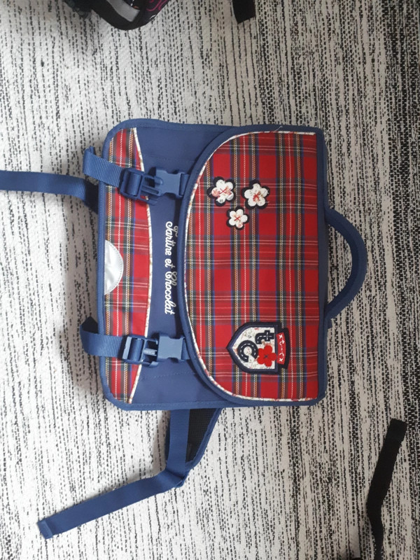 Sac Tartine et chocolat Bleu et rouge id al maternelle cp Vinted