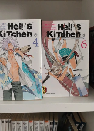 Manga Hell's Kitchen tome 4 et 6, zustand: Sehr gut, 4,00 €, 4,90 € beinhaltet Vinted-Käuferschutz Pro