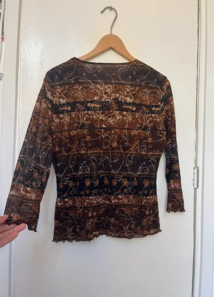 Vintage mesh shirt, merk: Vintage Dressing, staat: Heel goed, maat: M / 38 / 10, € 8,00, € 9,10 inclusief Kopersbescherming