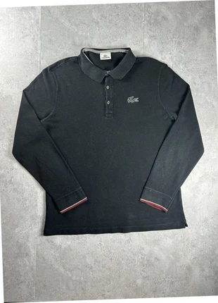 Polo manche longue Lacoste | Noir/Black | Taille 6 / XL, marque: Lacoste, état: Très bon état, taille: XL, 18,00 €, 19,60 € Protection acheteurs incluse