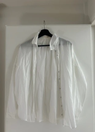 Chemise Ba&sh blanche, marke: Ba&sh, zustand: Neu, größe: S / 36 / 8, 30,00 €, 32,20 € inklusive Vinted-Käuferschutz